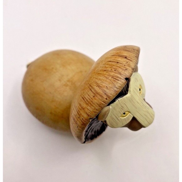 Enesco Home Grown Mushroom Lion Figurine Used No Box - Picture 10 of 10